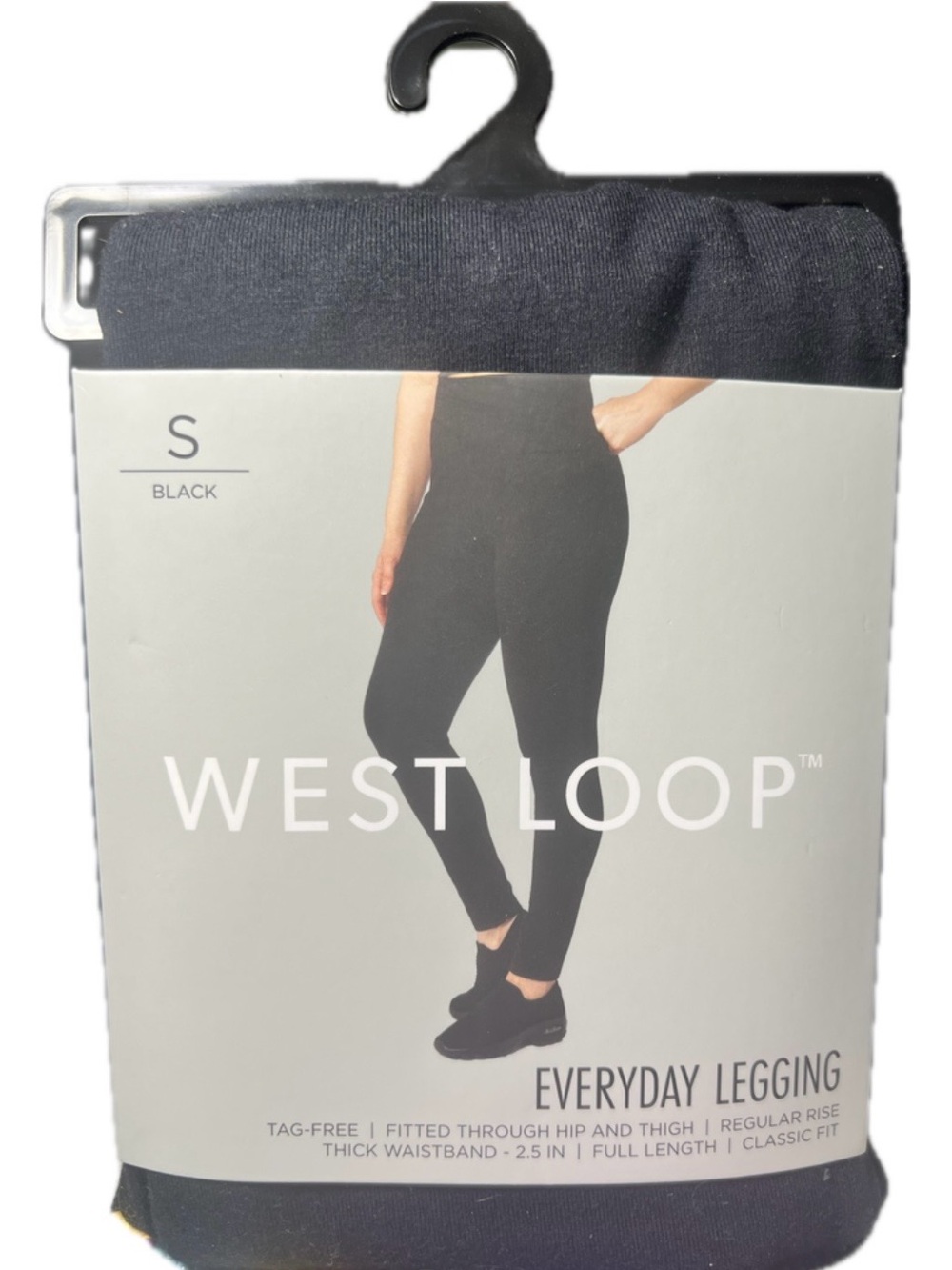west loop Black Everyday Legging - Classic Fit